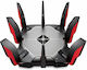 TP-LINK Archer AX11000 v1.6 VDSL2 Drahtlos Router Wi-Fi 6 mit 8 Anschlüssen Gigabit Ethernet