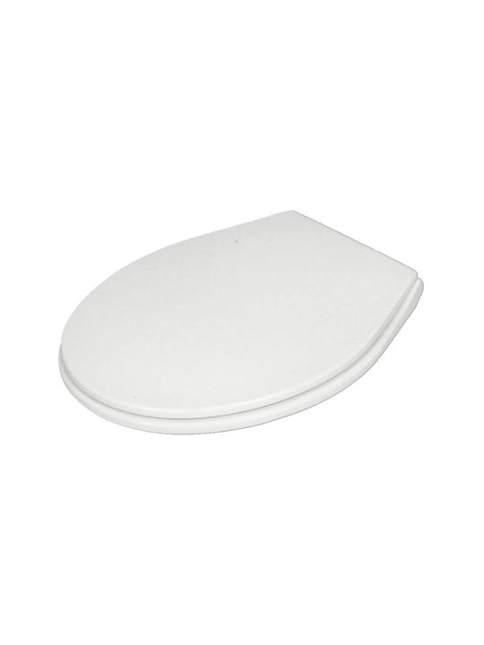 TechnoSet Plastic Toilet Seat White