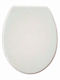 Duroplast Bakelite Toilet Seat White 44.5cm