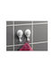 Double Wall-Mounted Bathroom Hook ​4.5x3cm White