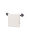Hanah Home Schiene Badezimmer Einzel Wandmontage Schrauben ​7x47cm Gray