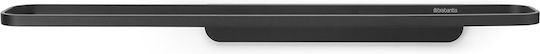 Brabantia Ράγα Μπάνιου Μονή Επιτοίχια με Βίδες ​100x100cm Γκρι