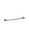 Bronze Art Single Wall-Mounted Bathroom Rail ​60x60cm Black