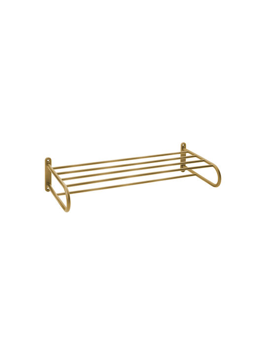 Bronze Art Rack de Baie cu 5 Locuri De Perete cu șuruburi Inox Bronz