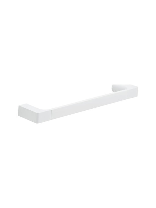 Gedy Ράγα Μπάνιου Μονή Επιτοίχια με Βίδες ​35x35cm Λευκή