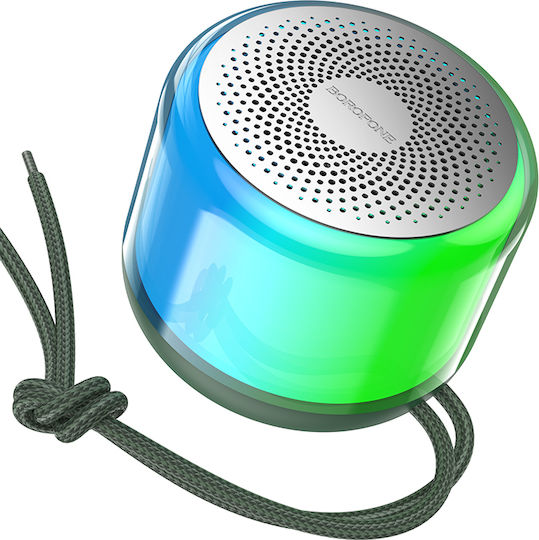 Borofone BR28 Ηχείο Bluetooth 5W με Ραδιόφωνο και Διάρκεια Μπαταρίας έως 2 ώρες Dark Green