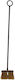 Zogometal Fireplace Broom Bronze