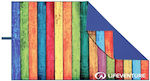 Lifeventure Recycled Softfibre Trek Striped Beach Towel Multicolour 150x90cm