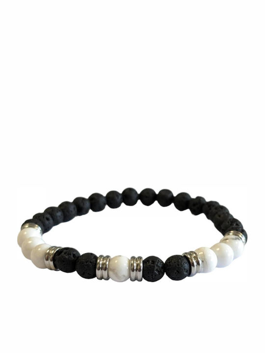 Tatu Moyo Damen Armband mit Lavasteinen