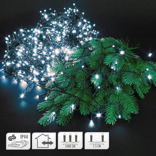 720 Λαμπάκια LED 54μ. Ψυχρό Λευκό σε Σειρά