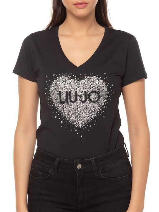 Liu Jo Damen T-shirt Schwarz