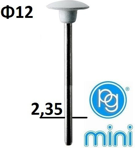 PG M.4310 Grinding Stone with Shaft 12mm