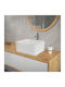 ML-Design Επικαθήμενος Νιπτήρας Κεραμικός 39x39x15cm Λευκός