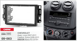 Einbausatz 2 Din für Chevrolet Aveo / Captiva Mercedes-Benz E-Commerce-Website Scania E-Commerce-Website 2006 2011