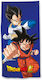 Aymax Dragon Ball Kinder-Strandtuch Blau 140x70cm