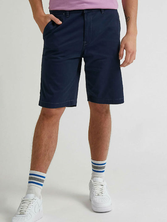 Lee Men's Shorts Chino Navy Blue