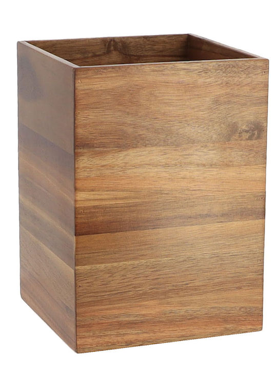 Bambus Badezimmer Mülleimer Braun