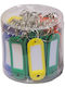 Next Set Keychain Tags Yellow 50pcs