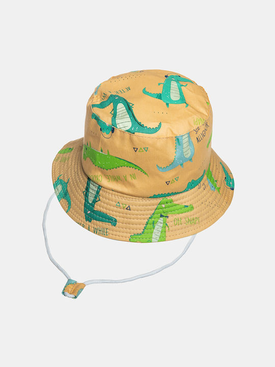 Alouette Pălărie pentru Copii Găleată Tesatura Galben