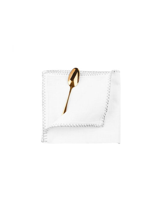 Butlers Prosop din 100% Bumbac în Culoarea Alb 47x42cm
