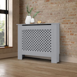 ECD Germany Gray Radiator Cover 78x19x82cm 490001633