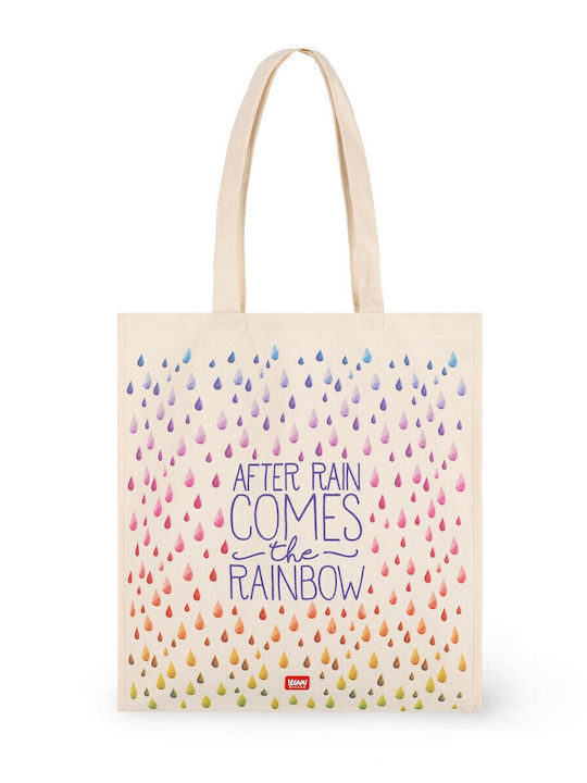 Legami Milano Cotton Shopping Bag in Beige color