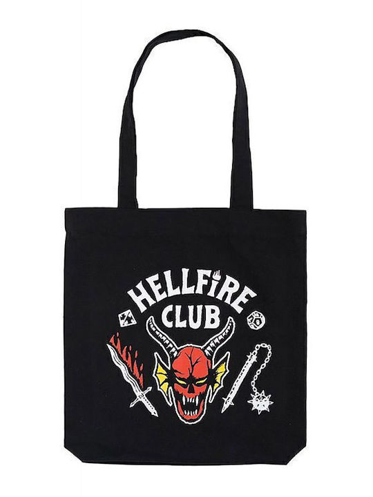 Grupo Erik Cotton Shopping Bag in Black color