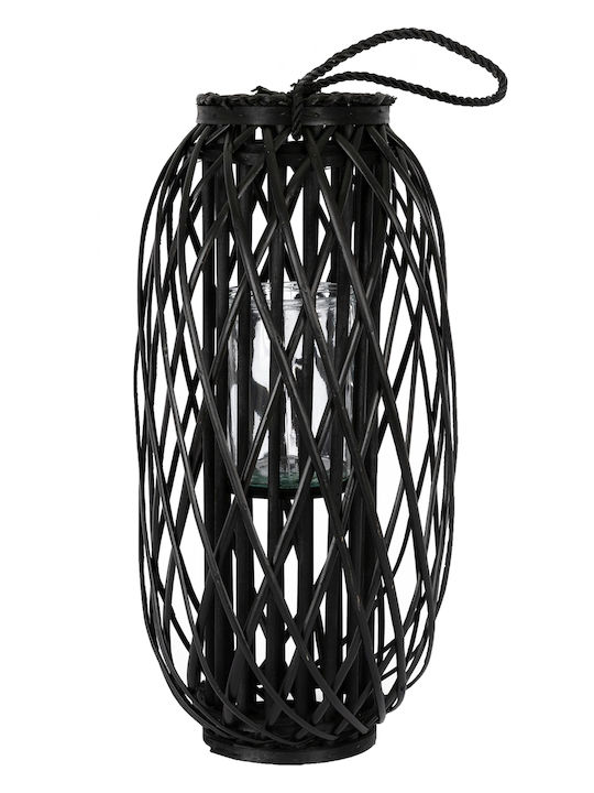 ECD Germany Christmas Black Candle 27x60cm