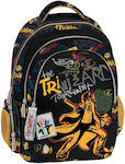 Graffiti School Bag Backpack Elementary, Elementary in Black color