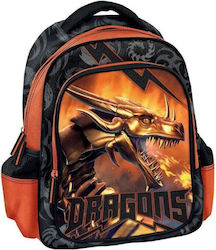 Graffiti Dragon Πλάτης Πορτοκαλί