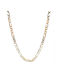 Paraxenies Silver Chain Neck Gold-plated