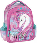 Graffiti School Bag Backpack Kindergarten in Pink color