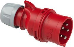 PCElectric Männliche Industriesteckdose 7025-6