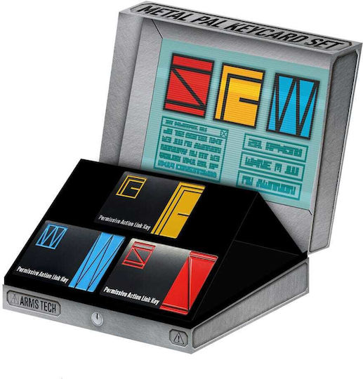 FaNaTtik Metal Gear Solid Schlüsselkarte Set Replik Artikel 6cm lang in Maßstab 1:1