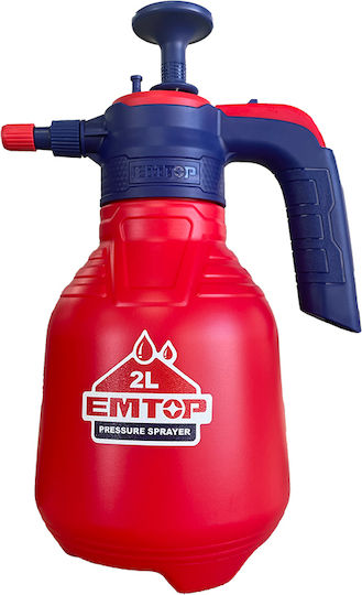 Emtop Pulverizator cu presiune cu Capacitate 2lt 2.5bar