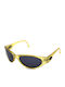 Lacoste Unisex Sunglasses with Beige Plastic Frame and Gray Lens 1510 147