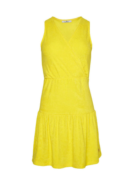 SugarFree Summer Mini Dress Yellow