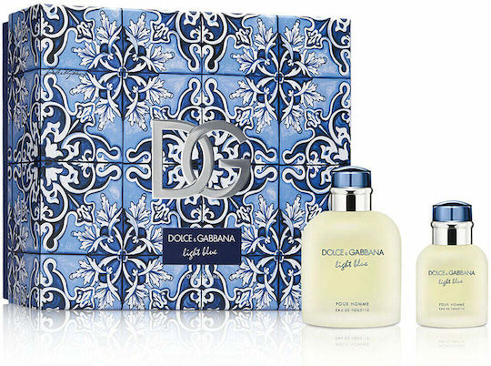 Dolce & Gabbana Light Blue Herren Set mit Eau de Toilette 2Stück