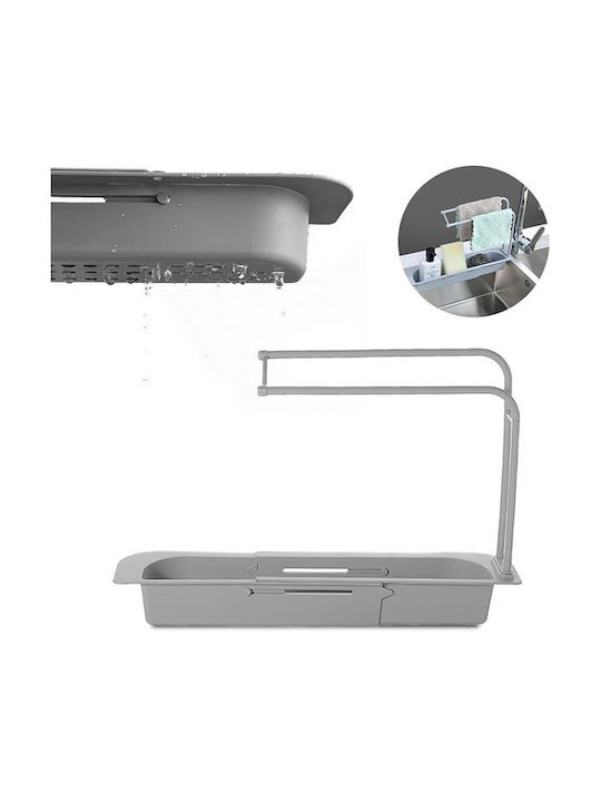 Next Kitchen Sink Organizer from Plastic in Gray Color 29cm