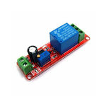 NE555 12V Adjustable Delay Timer Relay Module 801.01.063