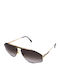 Rodenstock Men's Sunglasses with Black Metal Frame and Brown Gradient Lens 1746 GPB