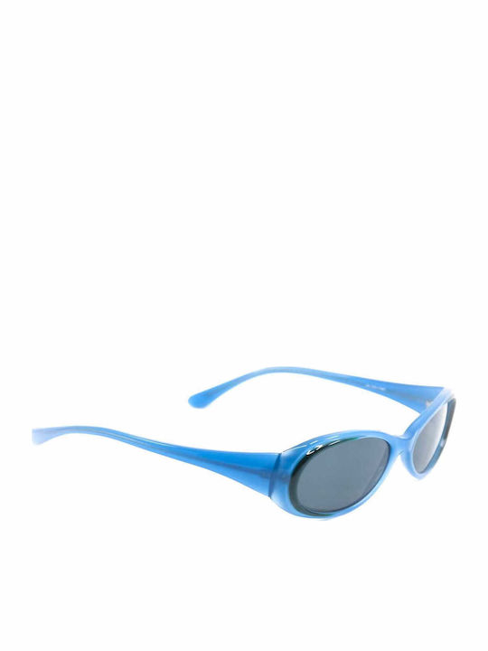 Nina Ricci Women's Sunglasses with Blue Plastic Frame and Black Lens 3109 P9857