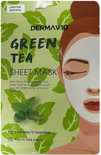 Derma V10 Green Tea Sheet