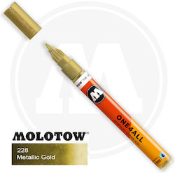 Molotow One4all Marker Acrilic 1.5mm Auriu