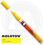 Molotow One4all Ακρυλικός Μαρκαδόρος 1.5mm Κίτρινος