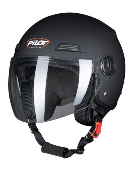 Pilot Fazer Jet Helmet ECE 22.06 900gr Black Matt