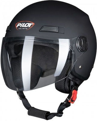 Pilot Fazer Jet Helmet ECE 22.06 900gr Black Matt