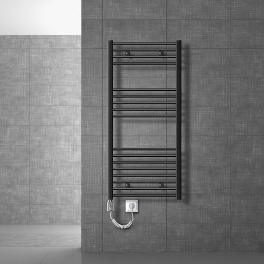 ECD Germany Електрическа Кърпи За Закачане 900W 120x60см Сива