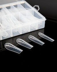 Nc Nails Transparent False Nail Tip Transparent 120pcs