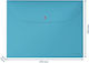 Leitz Folder with Button for Paper A4 Blue